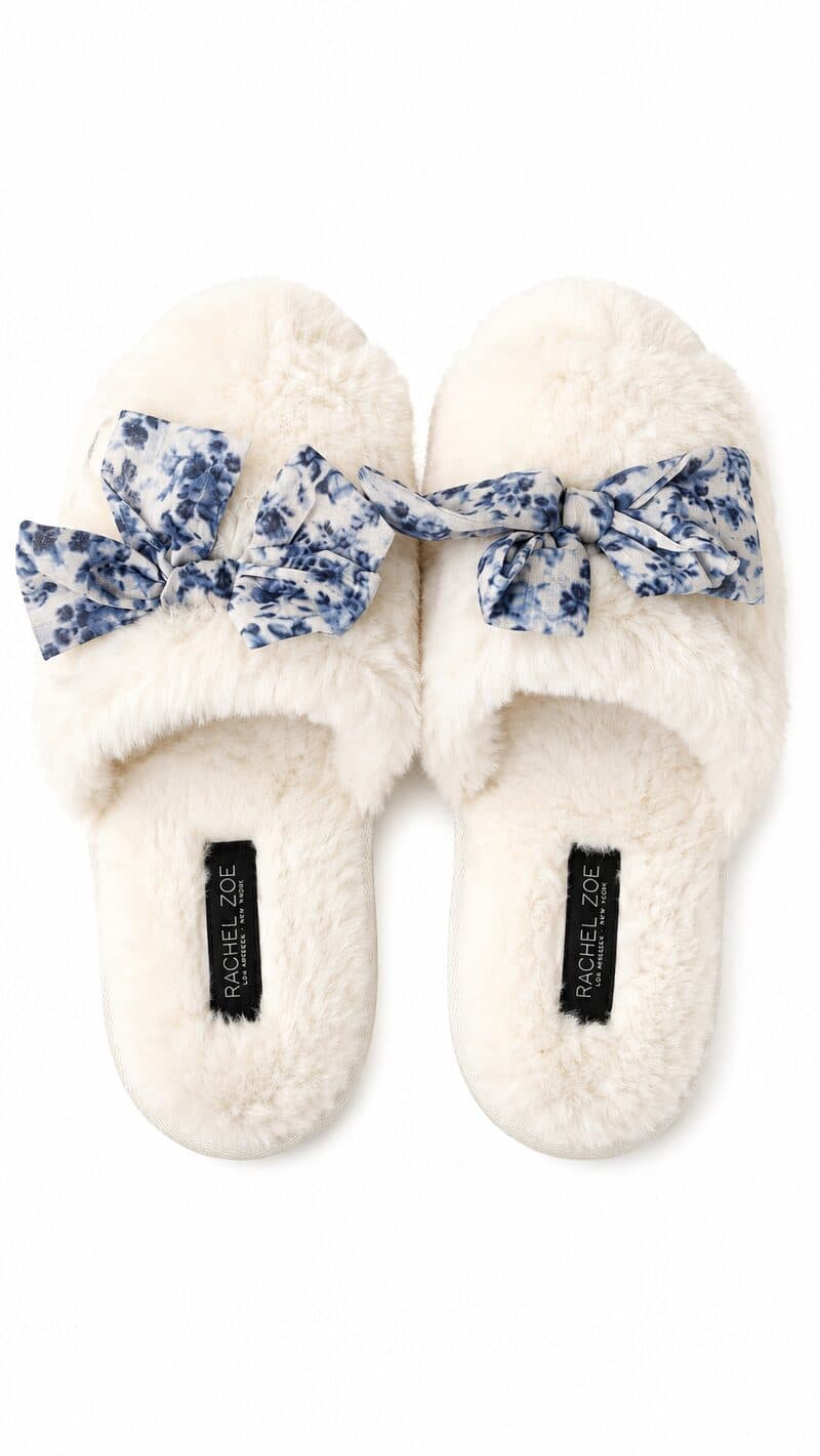 Pantoufles ultra confortables Blanc